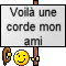 vlà une corde